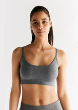 Top Bustier bra in organic cotton