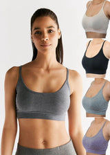 Top Bustier bra in organic cotton