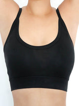 Top Bustier bra in organic cotton