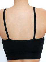 Top Bustier bra in organic cotton