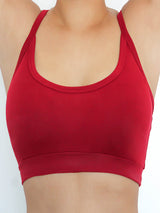 Top Bustier bra in organic cotton