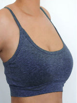 Top Bustier bra in organic cotton