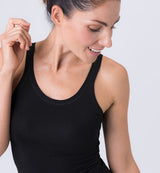 Women's tank top in beech vegetable fibre