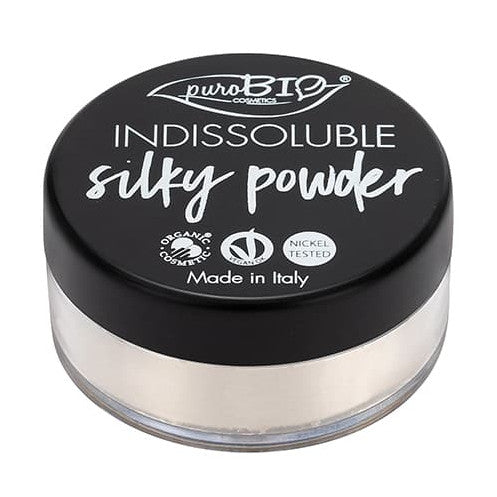 Cipria in polvere Indissoluble Silky Powder puroBIO VEGAN