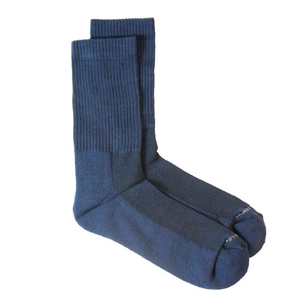 Medium BLUE Bamboo Terry sock