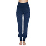 Yoga pants with pockets in organic cotton