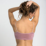 Basic BRA TOP in Vegetable Silk