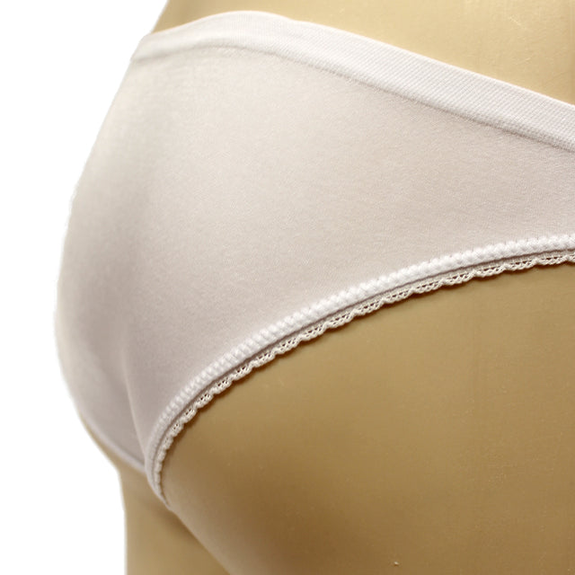 Low waist briefs in vegetable silk