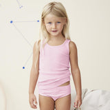 Melange children's tank top in 100% organic cotton