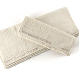 Organic cotton hand+guest towel set