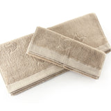 Organic cotton hand+guest towel set