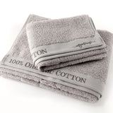 Organic cotton hand+guest towel set