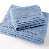 Organic cotton hand+guest towel set