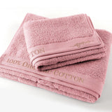 Organic cotton hand+guest towel set