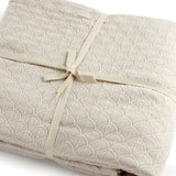 Onda double bedspread in organic cotton