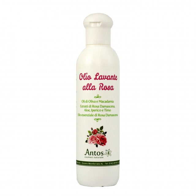 Olio Lavante alla Rosa - detergente delicato viso e corpo