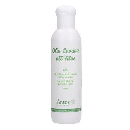 Olio Lavante all'aloe - detergente delicato viso e corpo