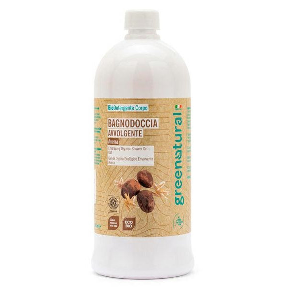 Bagnodoccia delicato eco-bio Avena e Karité - 1 lt