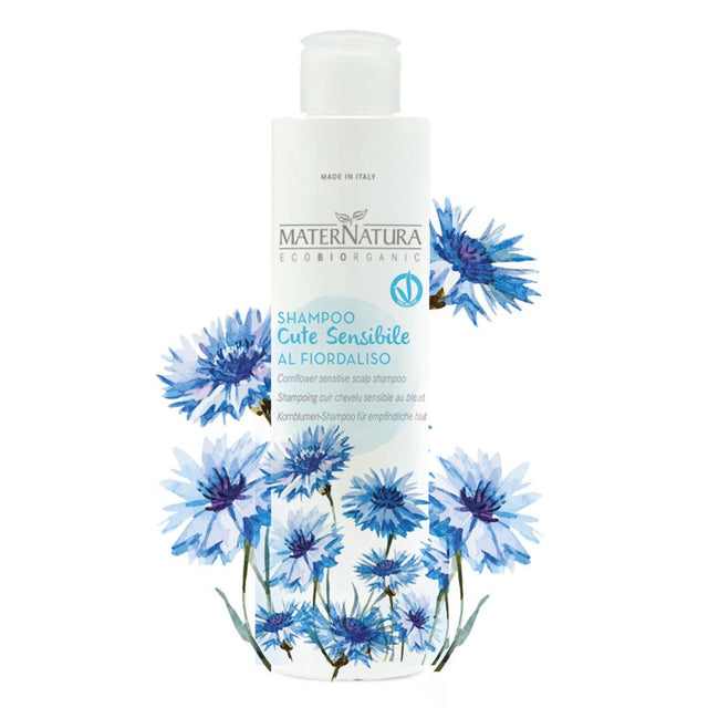 Cornflower sensitive skin shampoo