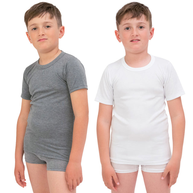 Pure cotton winter T-shirt for children and teenagers