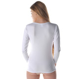 Women's long-sleeved shirt in Modal and Cotton