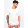 Men's short-sleeved pure winter thermal cotton shirt