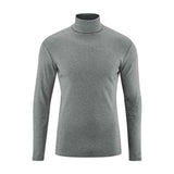 Men's turtleneck sweater in organic cotton