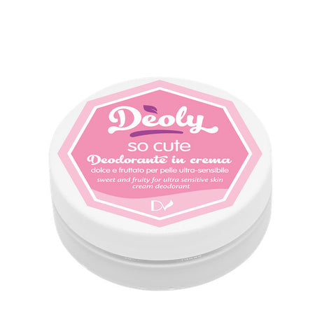 Sweet and fruity SO CUTE cream deodorant for ultra-sensitive skin