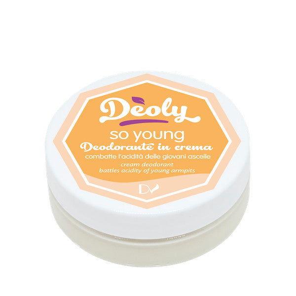 SO YOUNG cream deodorant against the acidity of young armpits