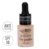 Fondotinta Drop Foundation Sublime 00 Y puroBIO VEGAN