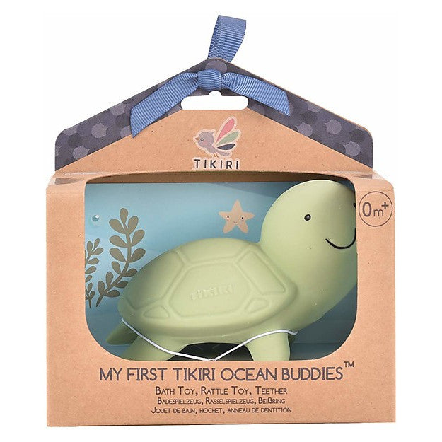 Turtle game in natural rubber