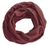 Ring scarf in hemp and organic cotton