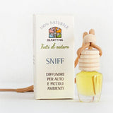 Car air freshener with Sinergia Acqua dell'Angelo essential oil