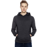 Salvage Recycled unisex sweatshirt with hood in organic cotton