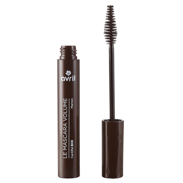 Brown Volumizing Mascara - Certified organic