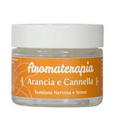 Orange and cinnamon aromatherapy gel: anti-stress