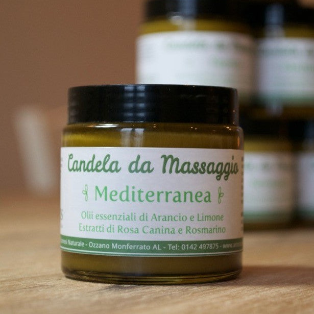 Mediterranean massage candle: Orange and Lemon Body Butter