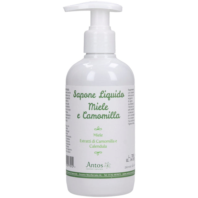 Sapone liquido Miele e Camomilla per mani, corpo e intimo