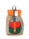 Soruka basic backpack in Fairtrade recycled leather