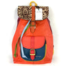 Soruka basic backpack in Fairtrade recycled leather