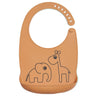 Bavaglino Impermeabile con Tasca Deer Friends in silicone alimentare