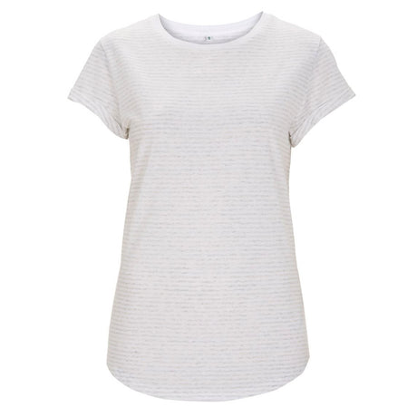 Women's rolled-sleeved organic cotton shirt