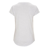 Maglia donna maniche arrotolate in cotone biologico