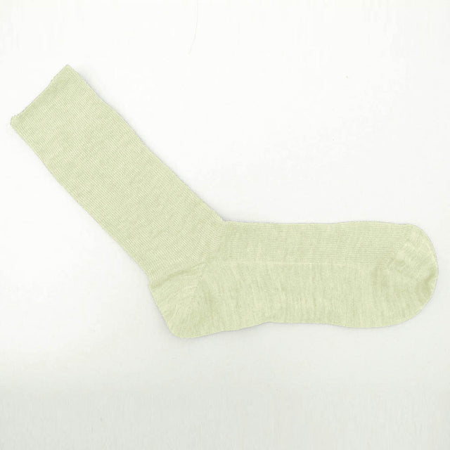 Thin short socks in organic wool and cotton