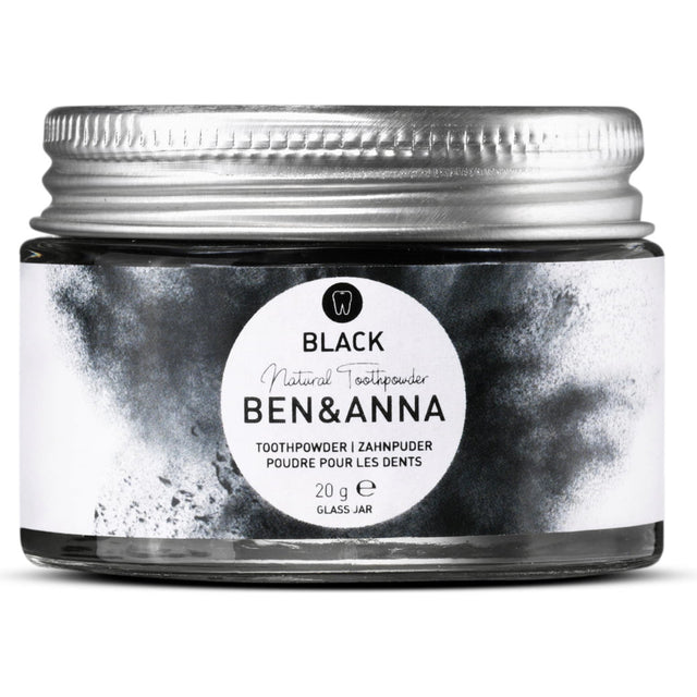 Organic Vegan Zero Waste Whitening Toothpowder with Activated Charcoal