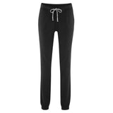 Lightweight tracksuit trousers in organic cotton. Black