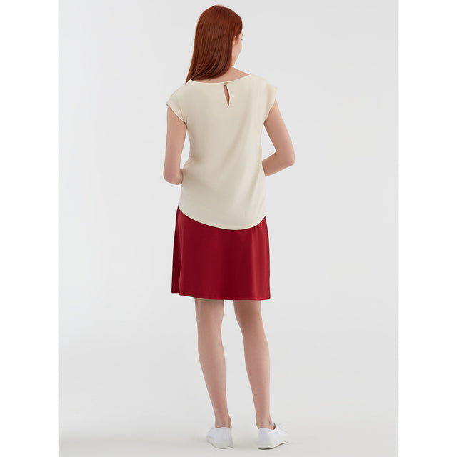 Albero Natur Basic Color skirt in organic cotton