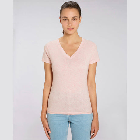 Maglia donna Evoker Melange in cotone biologico