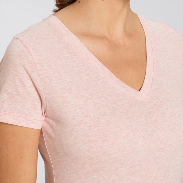 Maglia donna Evoker Melange in cotone biologico