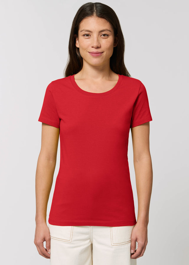 Expresser women's crew-neck sweater in organic cotton